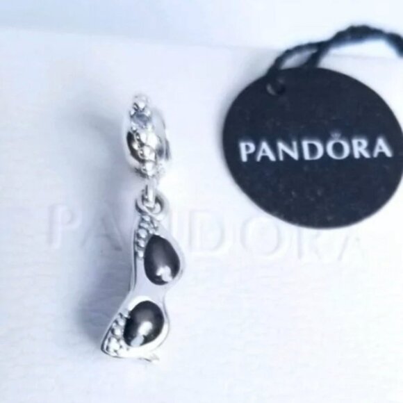 Pandora Diva Sunglasses Silver Bracelet Charm With Gift Pandora Box #41 - Picture 1 of 6
